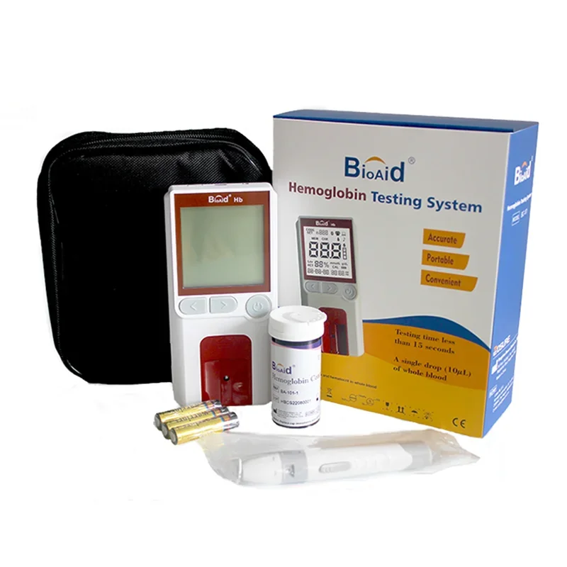 

Bioaid Home Use Hemoglobin Meter Analyzer Monitor Anemia For Detection Hb And Hct Hemoglobin Detector Analyzermedicos Accesorios