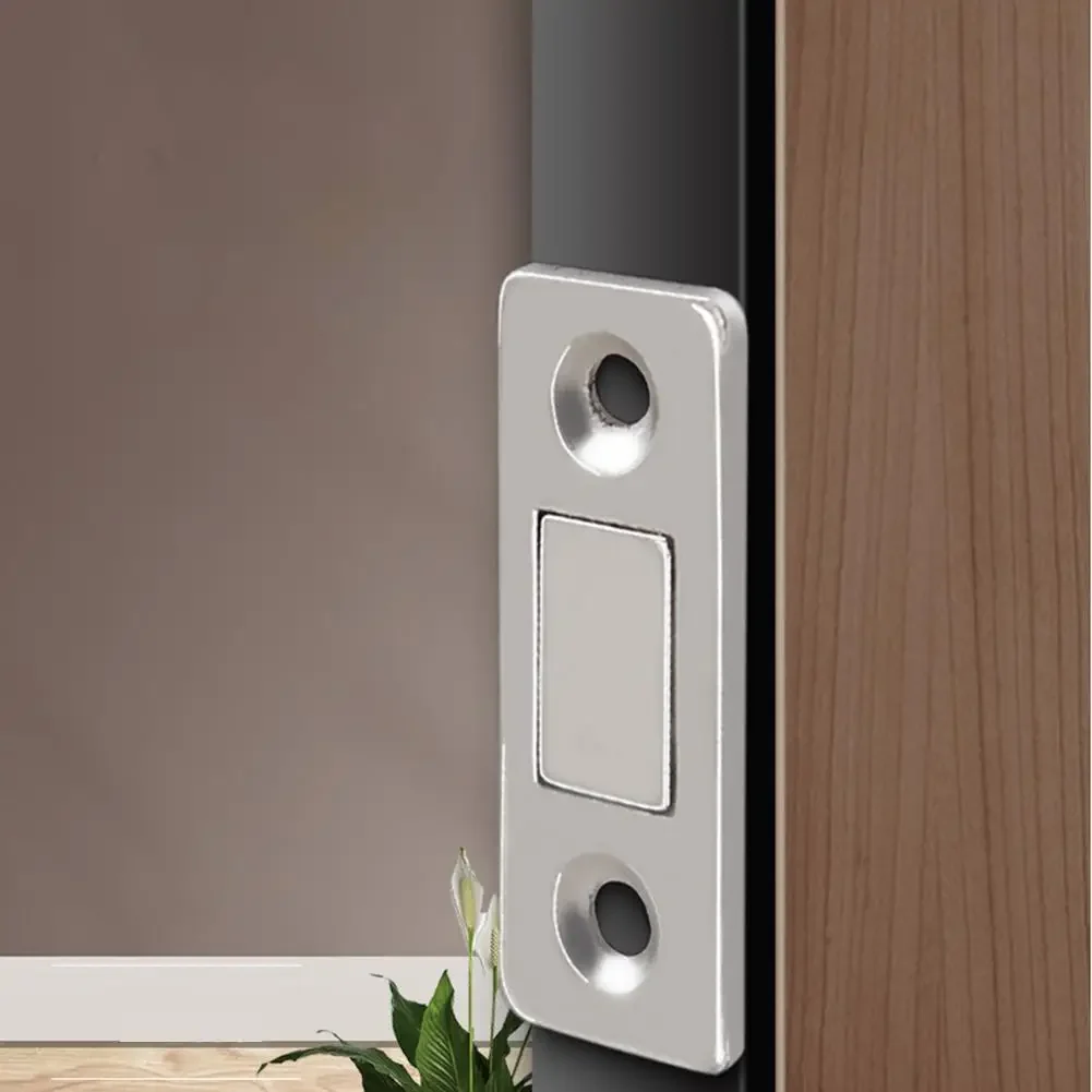 1Pc Strong Magnetic Steel Catch Latch Ultra Thin Door Cabinet Cupboard Closer Magnet Wardrobes Drawer Home Furniture Fitting