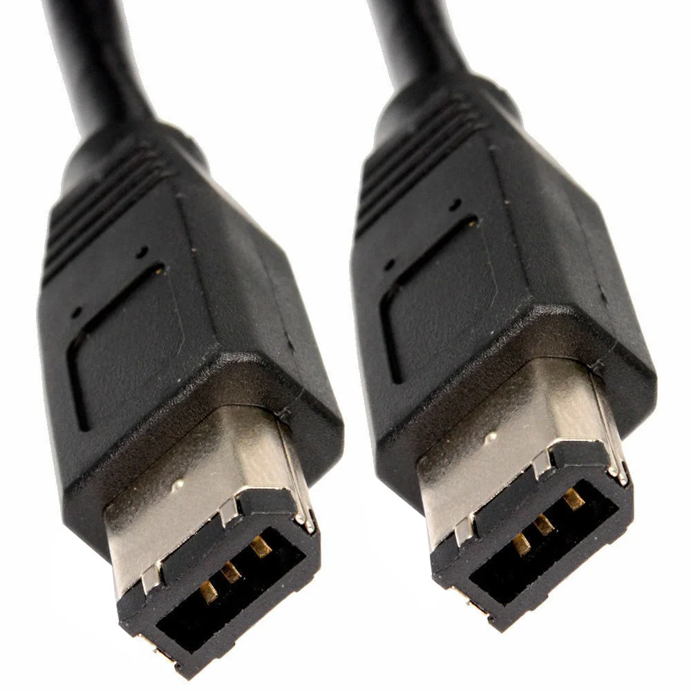 Lot5 15ft 6pin Male~M IEEE1394a Firewire/iLink/DV 400mbs Cable/Cord Mac/Apple 