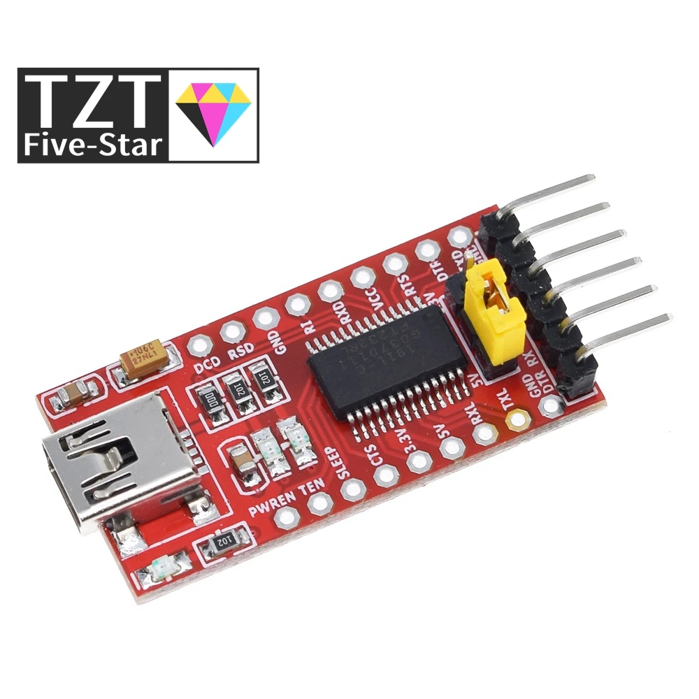 Ft232Rl Ftdi Usb 3.3V 5.5V A Ttl Modulo Adattatore Seriale Forarduin Mini Porta. Acquista Una Buona Qualità!