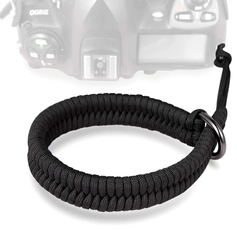 Braided Paracord Camera Wrist Strap & Hand Grip