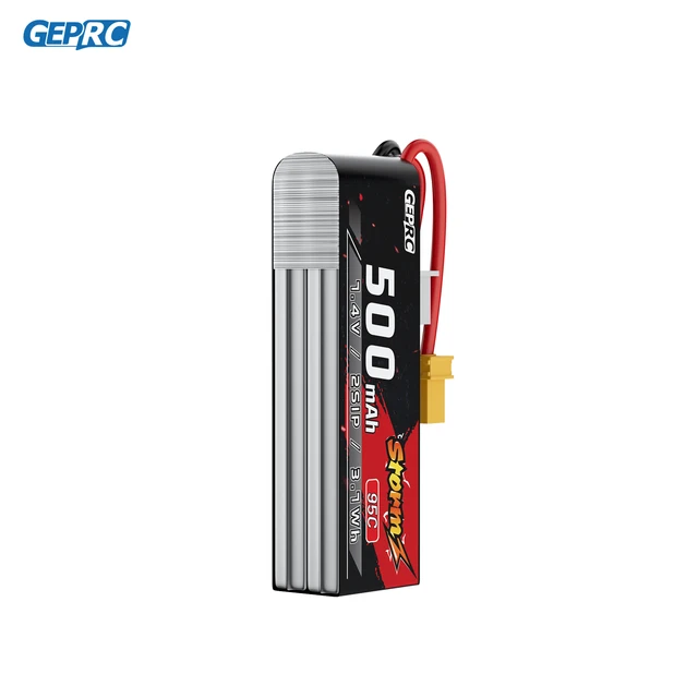 GEPRC Storm LiPo 2S 500mAh 95C Battery TX30 Suitable DarkStar20 Drone RC FPV Quadcopter Freestyle Drone Accessories Parts - Image 5