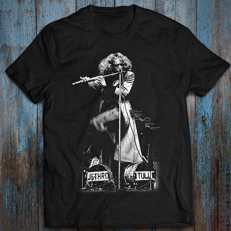 Jethro Tull Ian Anderson Thick As A Brick Rock Music T Shirt Full Size Ll1136 Maniche Lunghe O Corte