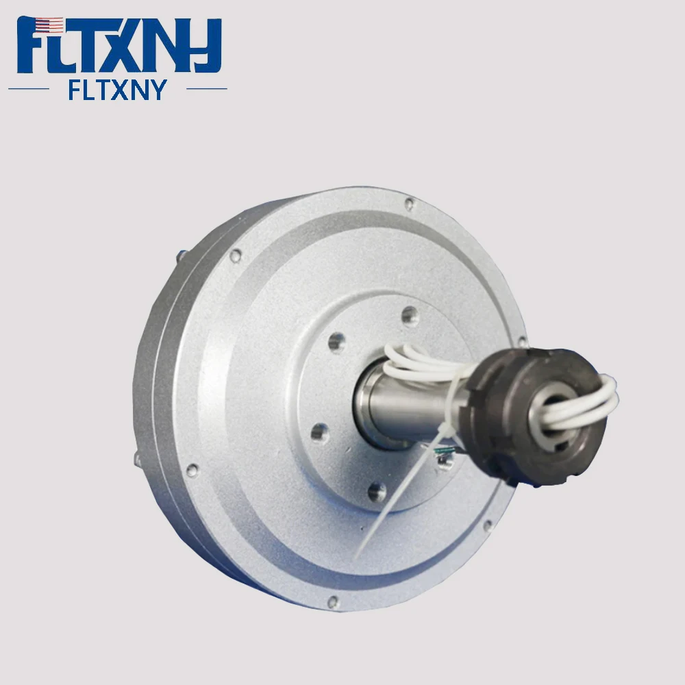 เครื่องกำเนิดพลังงานทดแทนพลังงาน1KW 12V 24V 48V รอบต่อนาทีต่ำ130/200/300/500RPM 1000W โรงงานจีน 1