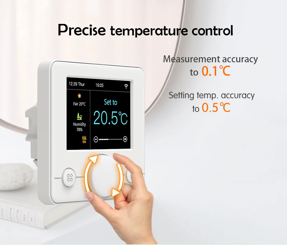 Controlador Home da temperatura do termostato 220V
