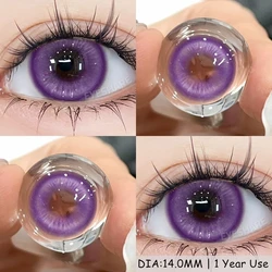 Enhance Your Look: Purple MADRID Series Colored Contact Lenses (MADRID - PURPLE)