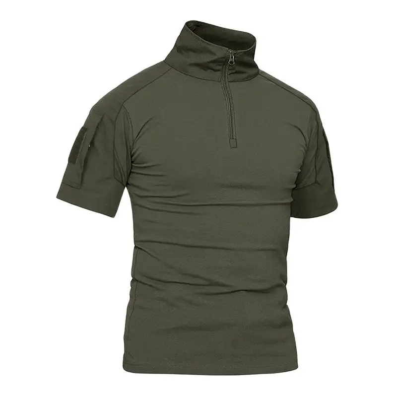 EKLENTSON Summer Men's T-Shirt Outdoor Short Sleeve Hiking Camping Shirt Mountaineering Trekking TrainingClothing