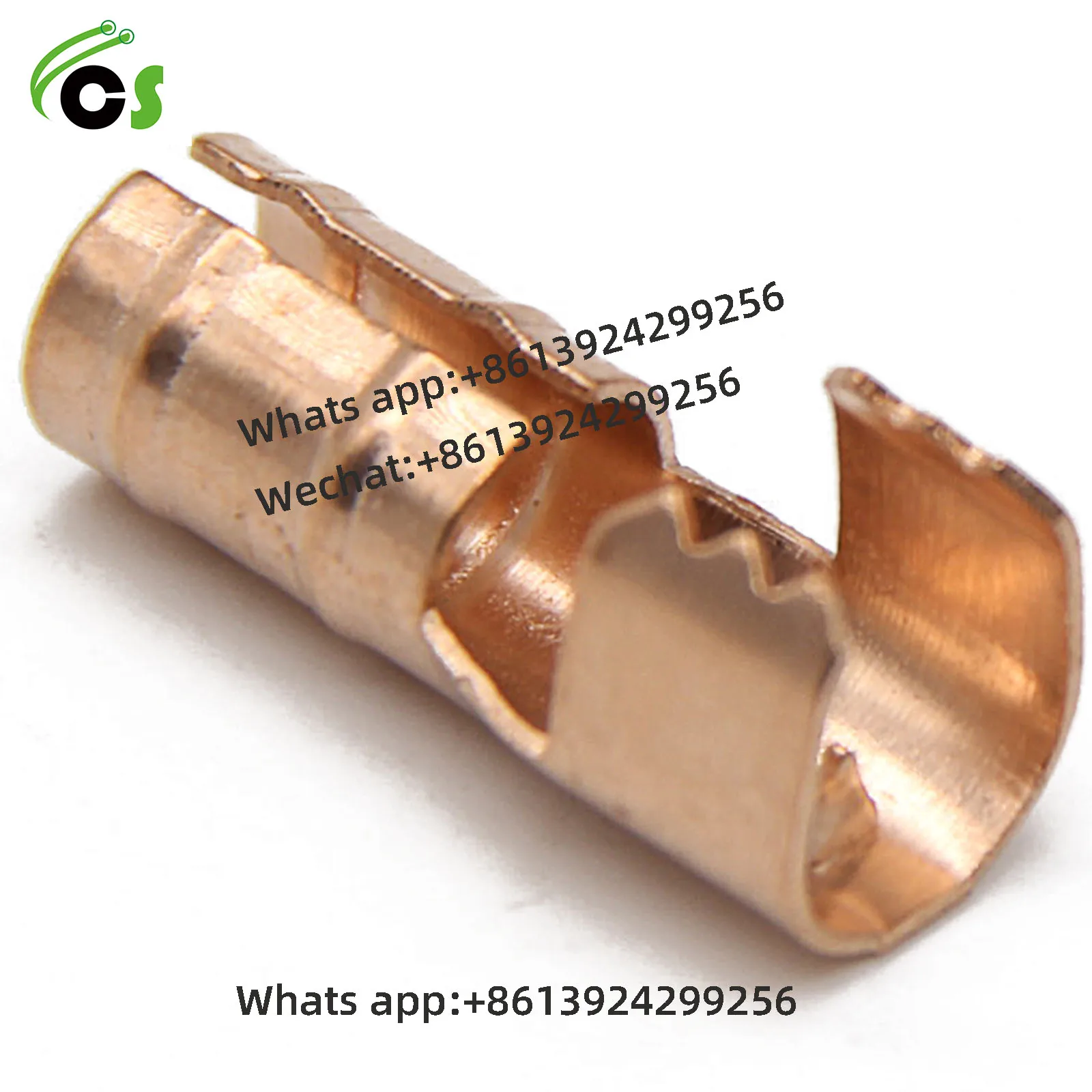 Connectors for Ignition Electrodes and Ignition Transformer Copper Connector 100PCS