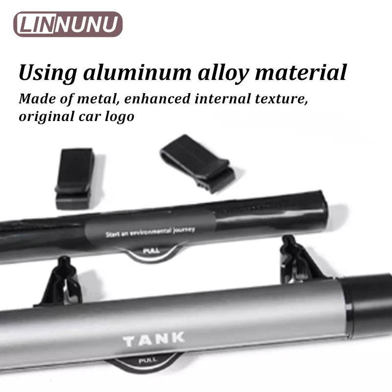 LINNUNU Car Garbage Bag Roller Type Organizer For Tank 300 Inside The Garbage Can Cleaning Hidden Folding Hanging Auto Parts