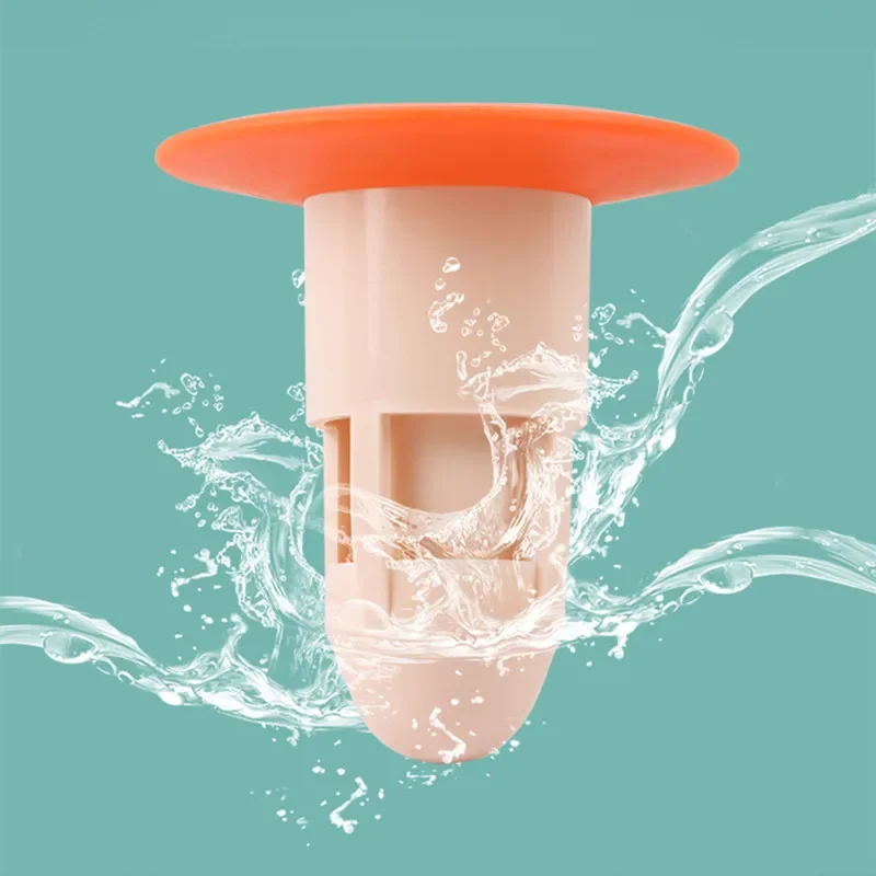 

Upgrade Deodorant Floor Drain Core Kitchen Toilet Sewer Shower Drain Silicone Stopper Anti Insect Cockroach Odor Hair Filter