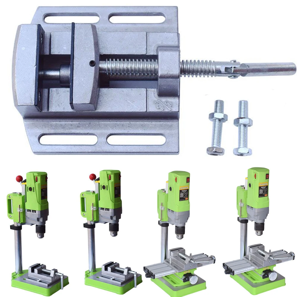 for jaw bench clamp drill new diy sculpture craft jaw bench clamp press vice opening parallel table vise Multifunctional Working Table Drill Milling Machine Stent 2.5