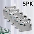 5PK Black on Clear