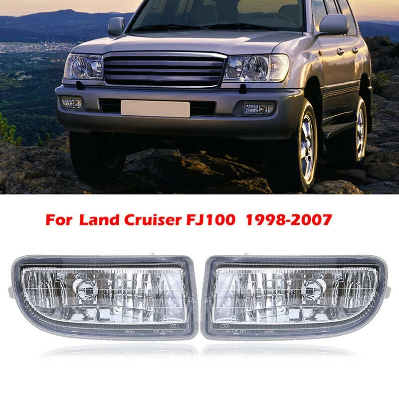 

Fog Lights Lamp For Toyota Land Cruiser 100 LC100 FJ100 1998-2007 Foglights Driving Lamp Lens 8122160042 8121160122