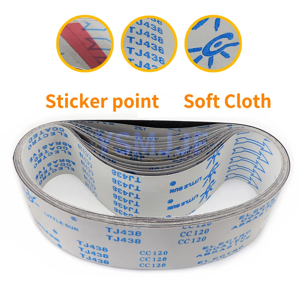 100*610mm Sanding Belts for Metal Polishing,4\