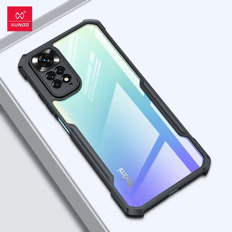 

Чехол для Xiaomi Redmi Note 11 Pro, противоударный чехол с подушкой безопасности Xundd, задняя прозрачная крышка из поликарбоната и ТПУ для Xiaomi Redmi Note 11 Pro Plus