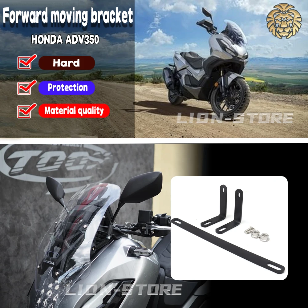 For HONDA ADV350 ADV 350 2021 2022 2023 Motorcycle Accessorie Parts Foot  Side Stand Frame Slider Mirrors Riser Falling Protector - AliExpress