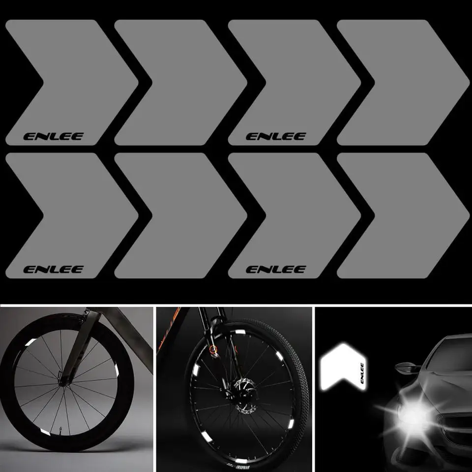 20 pz Adesivi Riflettenti per Cerchioni di Pneumatici Auto, Decalcomanie Abbaglianti Luminose Colorate Rosa, Decorazione per Veicoli, Adesivi per Auto, Decalcomanie per Cerchioni per Moto e Biciclette
