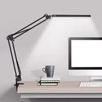 LED Desk Lamp Eye-Caring Adjustable Swing Arm Table Light with Clamp reading lights night light for Study Reading Work Task/Offi 1