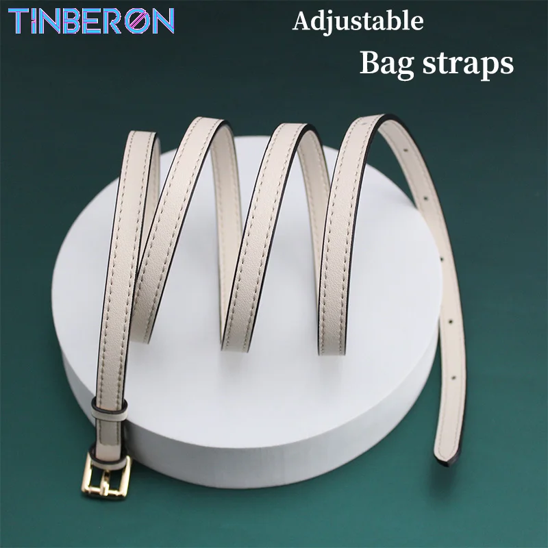 

TINBERON DIY Leather Bag Strap Luxury Design Adjustable Shoulder Strap Bag Accessories Replacement Shoulder Crossbody Bag Straps