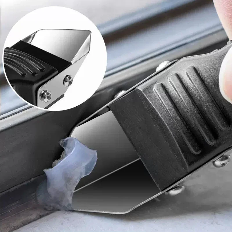 5in1 Silicone Scraper Sealant Smooth Remover Tool Set Caulking Finisher Smooth Grout Kit Decoration Seam Tools Scraper Grout Kit 4
