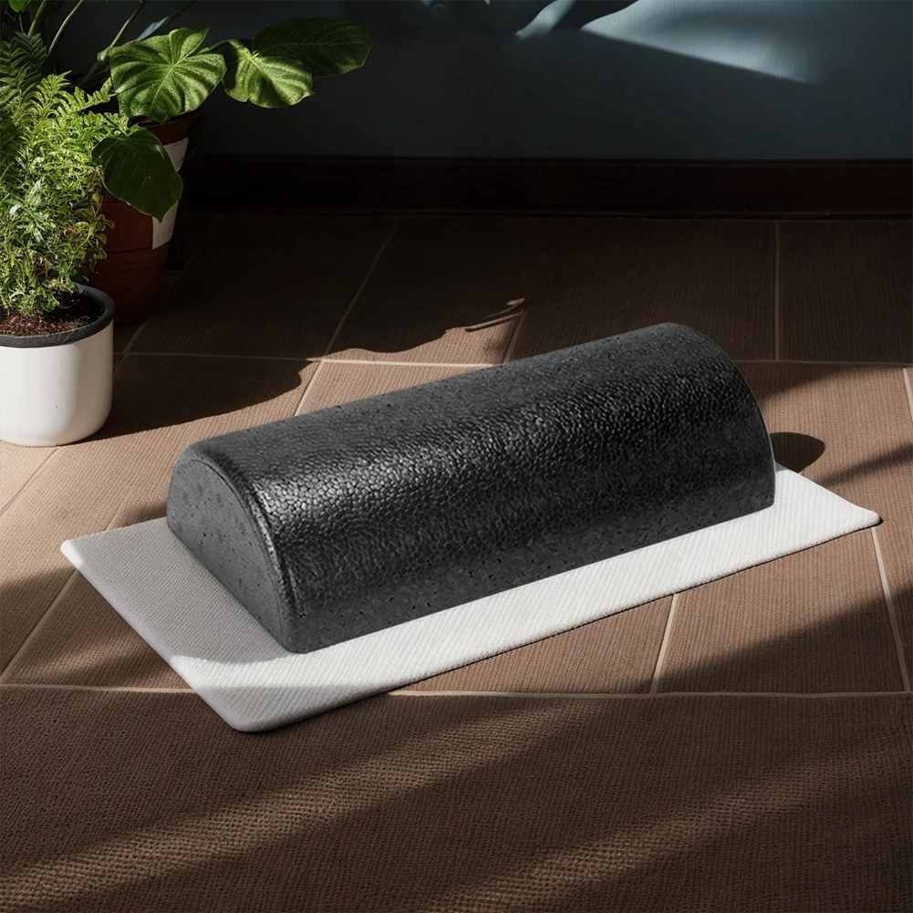 1-5PCS Half-Round Yoga Roller Massage Roller High Density Semi-Circular Foam Roller 30cm Back Stretcher for Balance Training