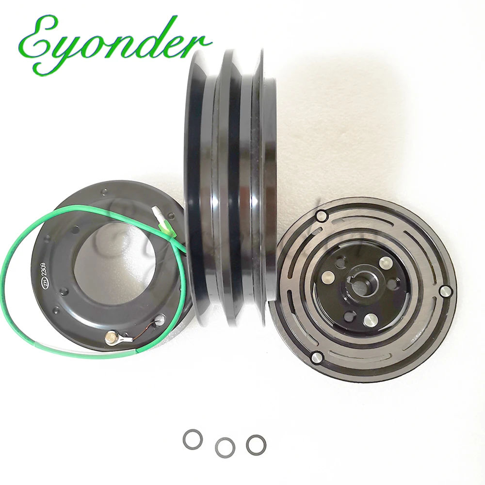 Ac A/C Impianti Di Condizionamento Compressore Magnetici Elettromagnetici Frizione Puleggia 2Pk 2A Per Volvo Camion Motore Grader 140B Sd7H15 7H15