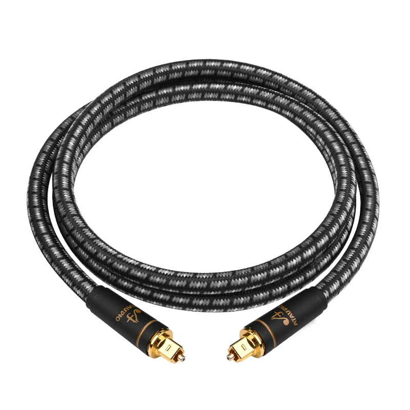 Premium Digital Optical Audio Cable - Toslink SPDIF Coaxial - High-Fidelity Sound Transfer
