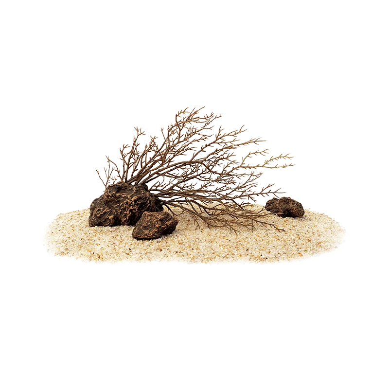 South American style dead wood landscaping set for Mijia Smart Fish Tank dedicated Restore Nature artist style high-quality PE