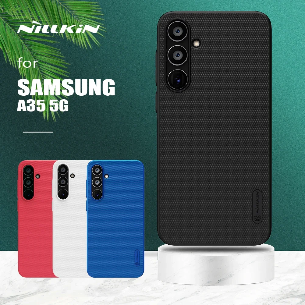 

for Samsung Galaxy A35 5G Case Nillkin Super Frosted Shield Ultra-Thin Hard PC Back Cover for Samsung Galaxy A35 5G Matte Case