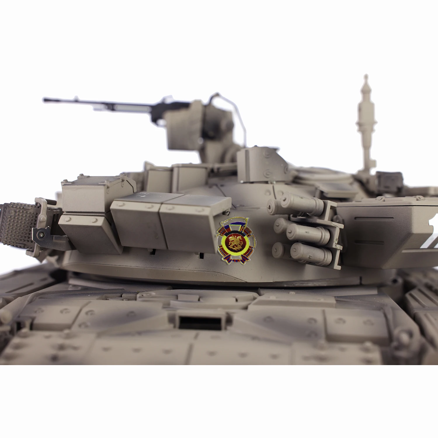 Outdoor Gifts HENG LONG 1/16 7.0 FPV Customized Russia T90 RC Tank 3938 360° Turret Wheels Steel Gearbox Speaker BB TH17873-SMT4 5