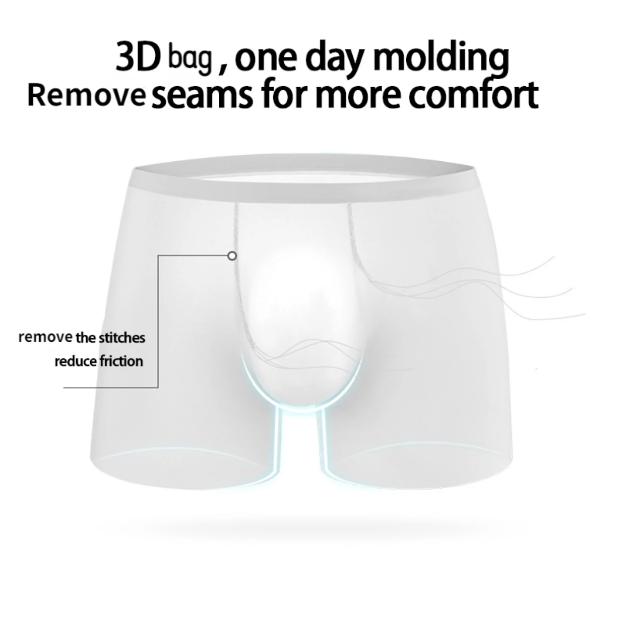 Men Boxers Panties Ice Silk Seamless Underwear Ultra-thin Breathable Boxer Shorts 1pc For Male Underpants Boxershorts Quick Dry men boxer shorts