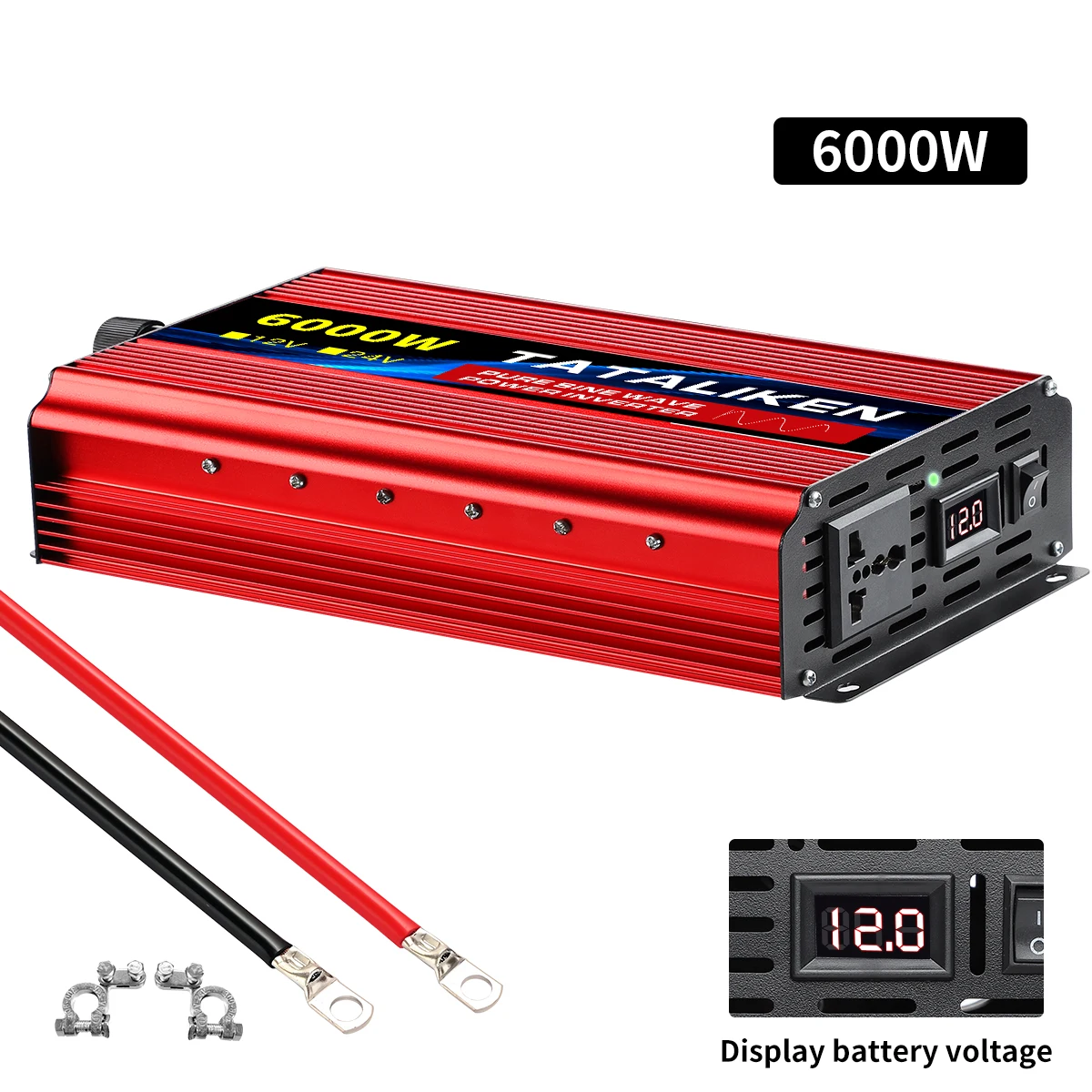 12V, 24V para 110V CA, 220V, Adaptador