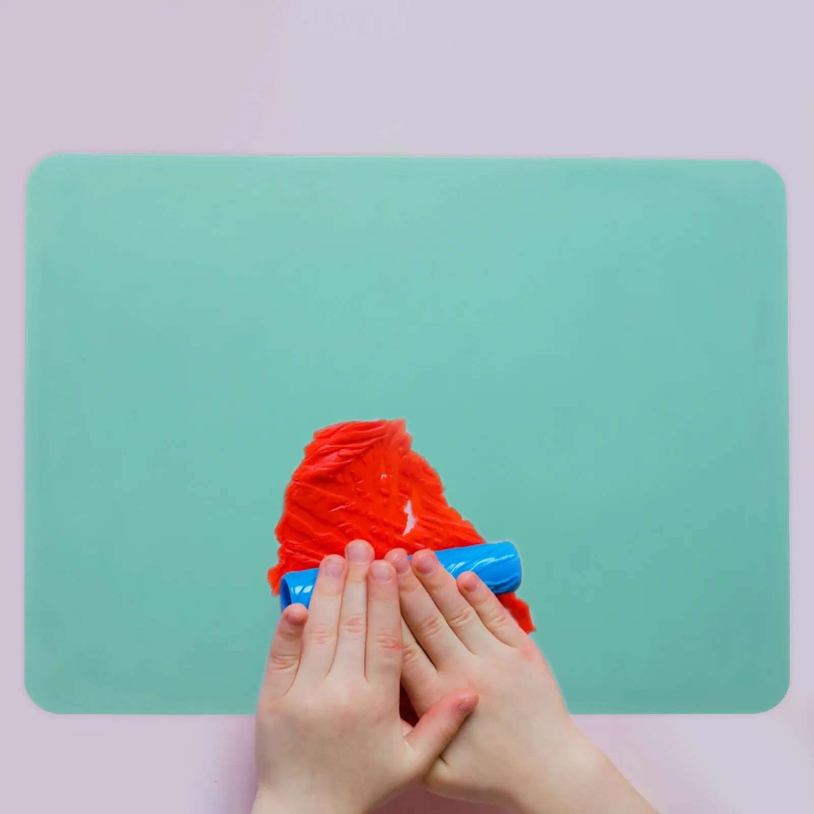 3Pcs 실리콘 공예 매트 테이블 보호대 미끄럼 방지 데스크 매트 페인팅 표면 보호대 주방 플레이스 매트 작업 공간