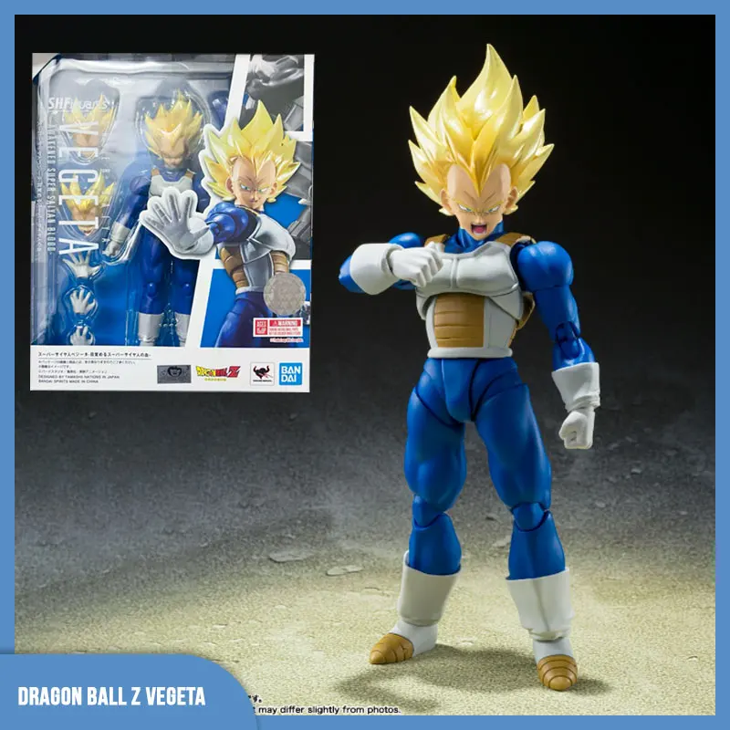 

Dragon Ball Z Vegeta Anime Figure Shf Pvc Action Figure Awakened Super Saiyan Blood Spot Toy Figurine Gift For Children