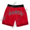 Custom Name Team Number Basketball Shorts Pants Retro Breathable Mesh Sportswear Vintage 3DPrint Summer Harajuku Drop Shipping T 5