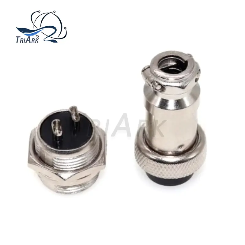 2PCS GX16 aviation plug socket connectors GX16-2P 3P 4P 5P 6P 7P 8P 9P 10P Pin core cable aviation plug connectors image 3