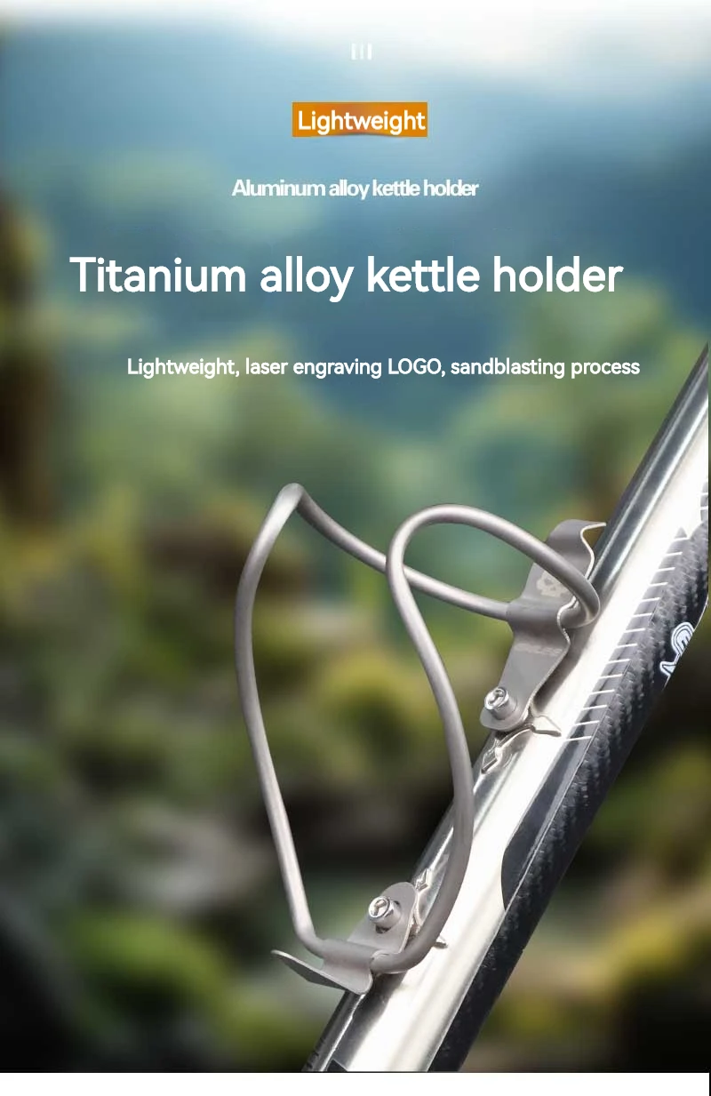 Description Picture 2 of itemENLEE Ultralight Titanium Alloy Bike Water Bottle Cage MTB/Road Bicycle Bottle Holder Bike Cycling Bottle Cage Bike Accessories