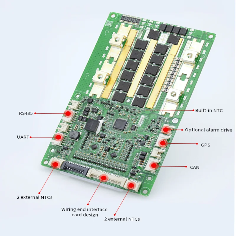 JBD BMS Lifepo4 8S 10S 12S 14S 15S 16S 18S 20S 21S 24S Smart BMS RS485 40A 60A 100A 150A 200A BT For Lithium ion Battery Pack