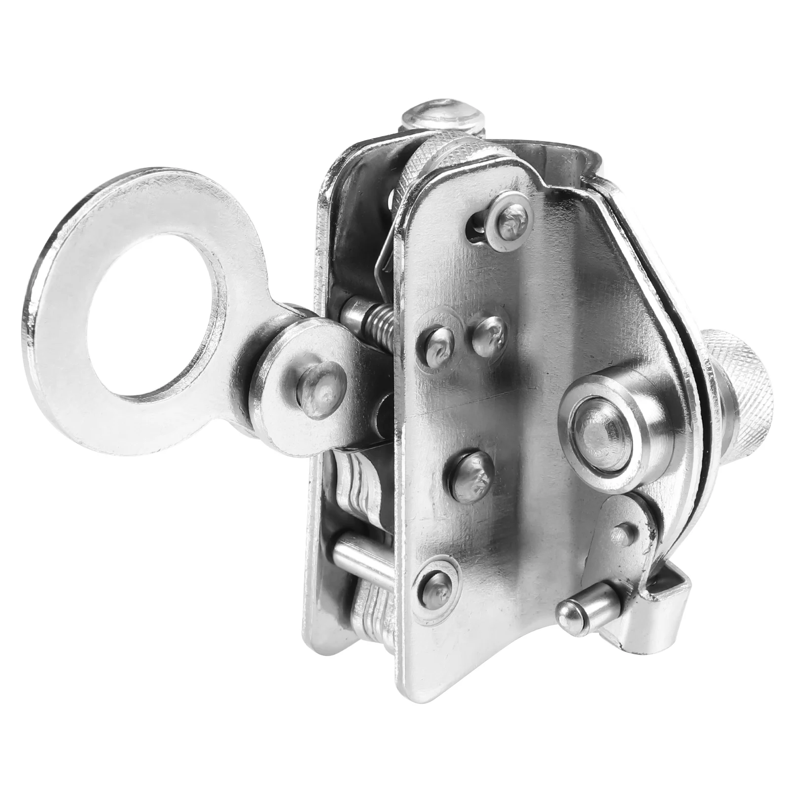 Rope Clamp Climbing Safety Clip Steel Safety Rope Lock Self-Locking Device