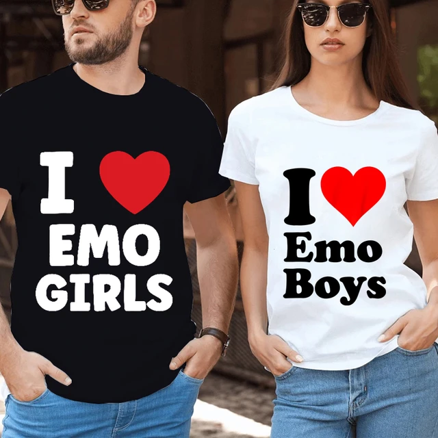  I Love Emo Boys T-Shirt : Clothing, Shoes & Jewelry