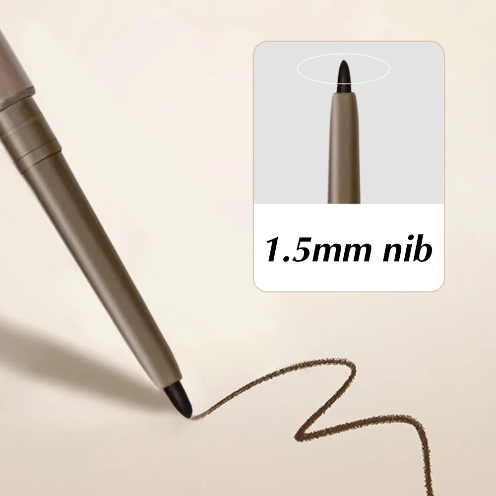 Waterproof Quick Drying Eyeliner Black Brown Eyeliner Gel Pen Long Lasting Matte Smooth Pencil Not Blooming Eye Makeup Cosmetics