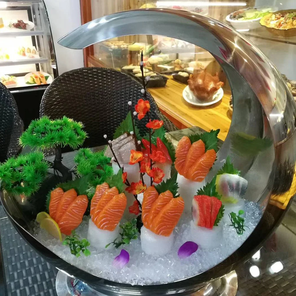 Salmon Fake Meat Model Artificial Display Decor Props Prop Models Toy Simulation Play Sushi Realistic Simulated Lifelike Kitchen artificial burger model