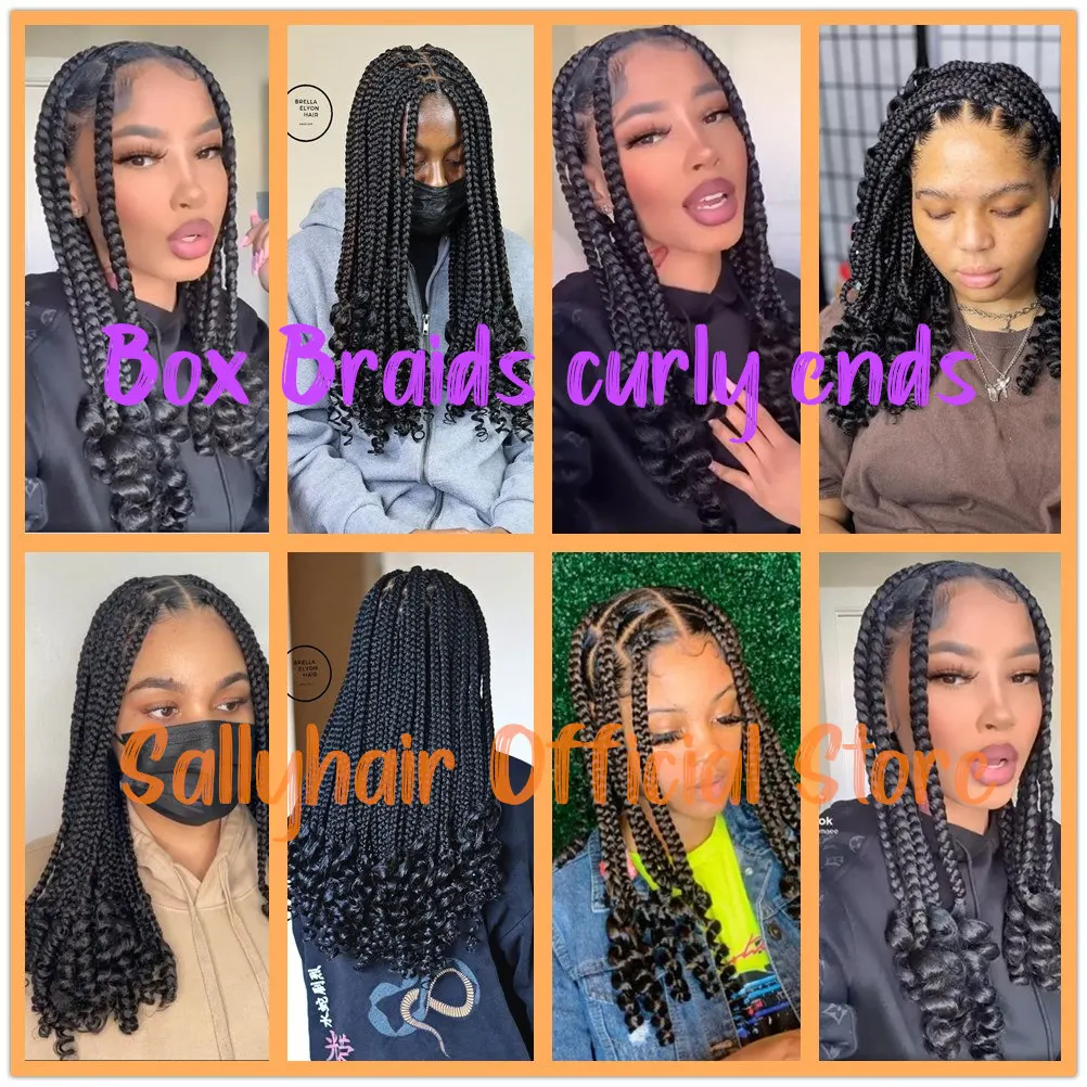 14 Inch Jumbo Box Braids Crochet Hair Cute Bob Kids Braiding Hair  Extensions