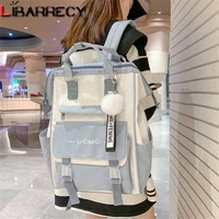 Multifunctional Panelled New Ladies Backpacks Large Capacity High Quality Nylon Ladies Shoulder Bags Fashionable Women Bag Sac 1