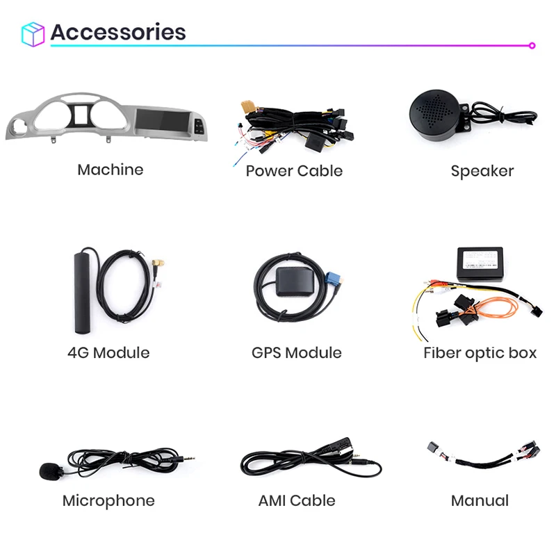 Junsun 8,8 pulgadas CarPlay para Apple Radio de coche Multimedia para Audi A6 C6 4F 2005-2011 Bluetooth inalámbrico Android Auto GPS estéreo 6
