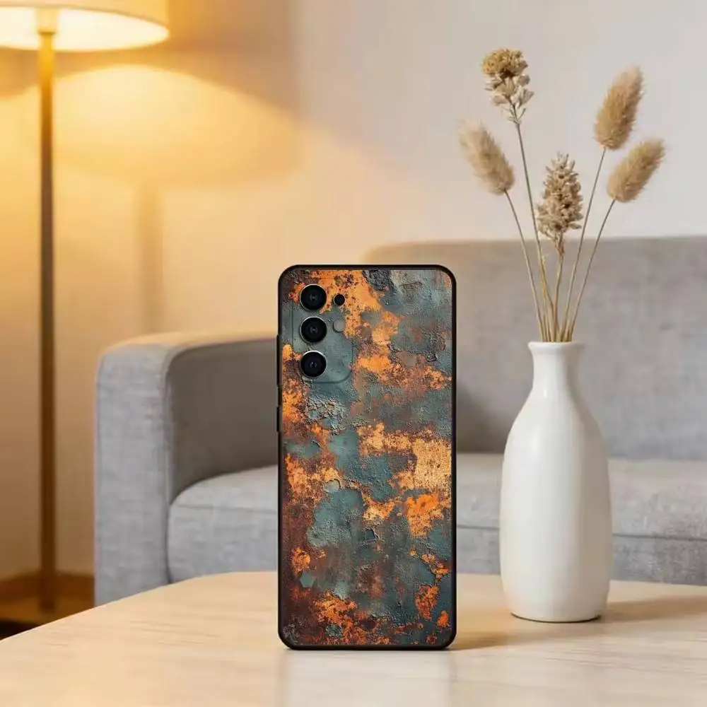 Retro Industrial Rustic Black Phone Case Cover