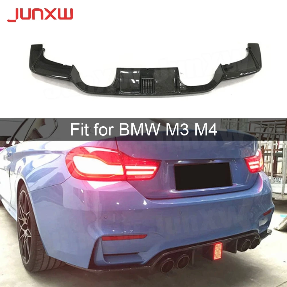 

Гоночная панель из углеродного волокна 4 серии для BMW F80 M3 F82 F83 M4 2014 - 2017 с задним бампером