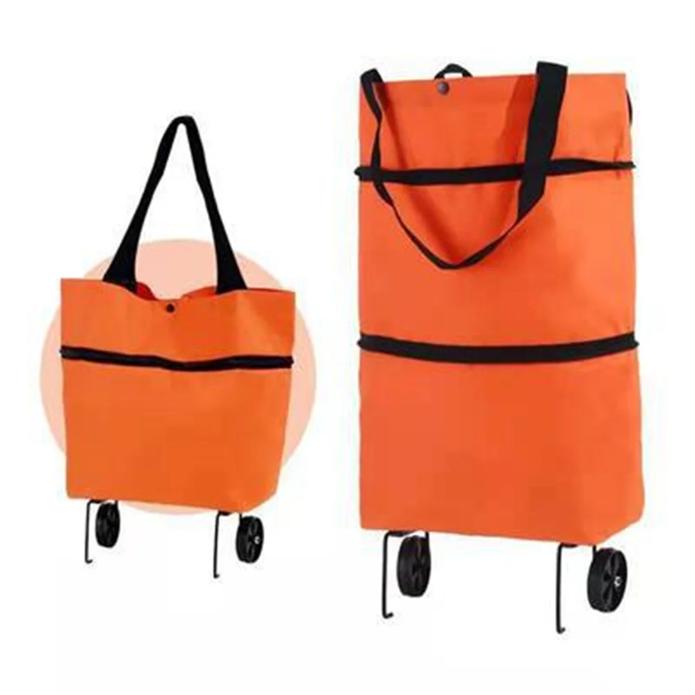 Foldable Reusable Shopping Trolley Bag - Perfect Eco-Friendly Gift
