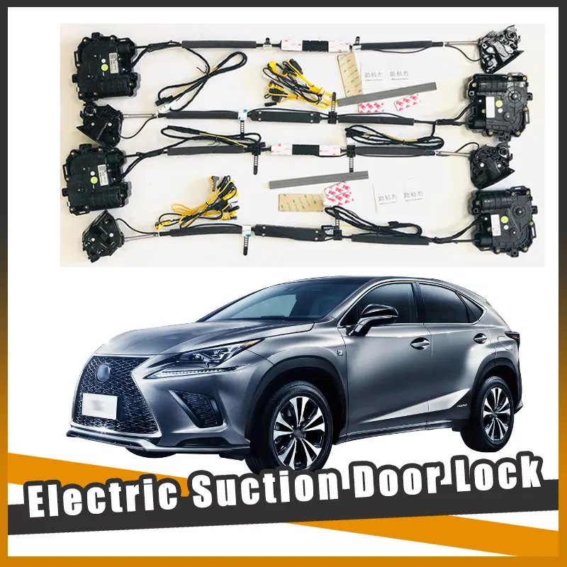 

Car Soft Close Door Latch Pass Lock Actuator Electric Absorption Suction Silence Closer For Lexus nx 2012~2023