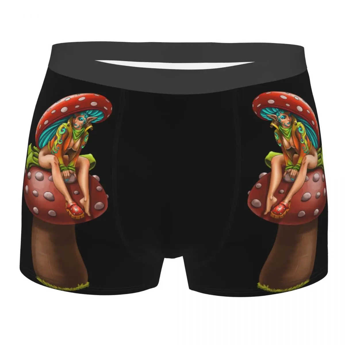 Sexy Mushroom Man's Underpants Highly Breathable High Quality Birthday Gifts